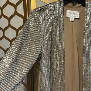 Anthropologie mare mare xs sequins duster. Amazing to wear over a dress